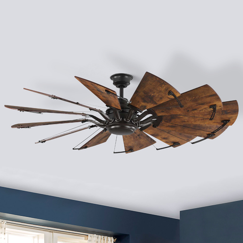 Progress Lighting Springer Architectural Bronze Ceiling Fan by Progress Lighting P250000-129