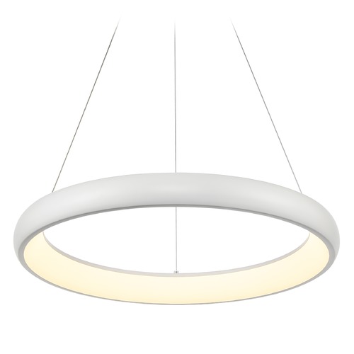 Cortana White LED Pendant by Kuzco Lighting