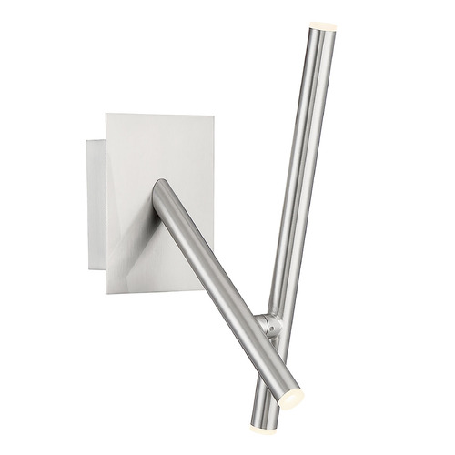 Crossroads LED Wall Sconce in Satin Nickel by Eurofase Lighting