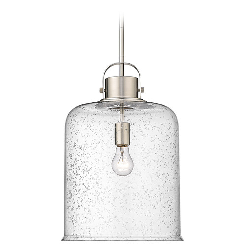 Z-Lite Kinsley Brushed Nickel Pendant by Z-Lite 340P12-BN