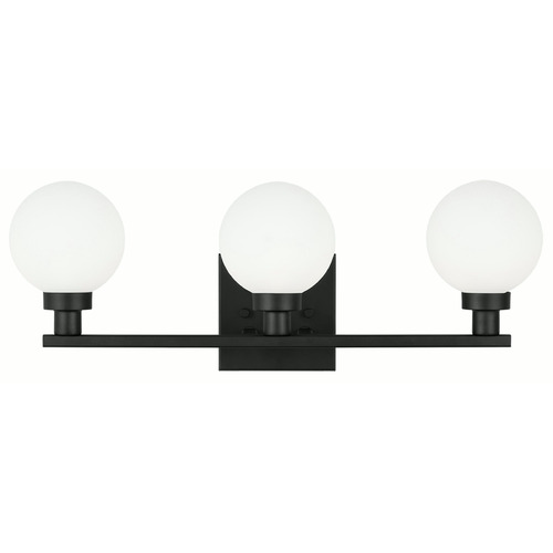 Visual Comfort Studio Collection Clybourn Midnight Black Bathroom Light