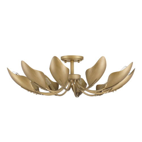 Hunter Fan Company Hunter Fan Company Juneway Luxe Gold Flushmount Light 48221