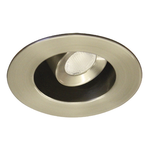 1-Inch Round Reflector Brushed Nickel LED Recessed Trim by WAC Lighting