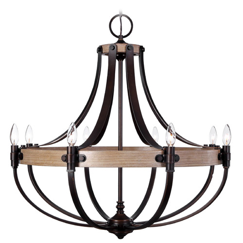 Uttermost Lighting Kalizma Home Dubois Bronze Chandelier by Uttermost Lighting 21329