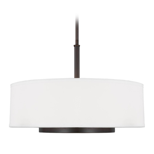 Nance 19.25-Inch Bronze LED Pendant by Generation Lighting