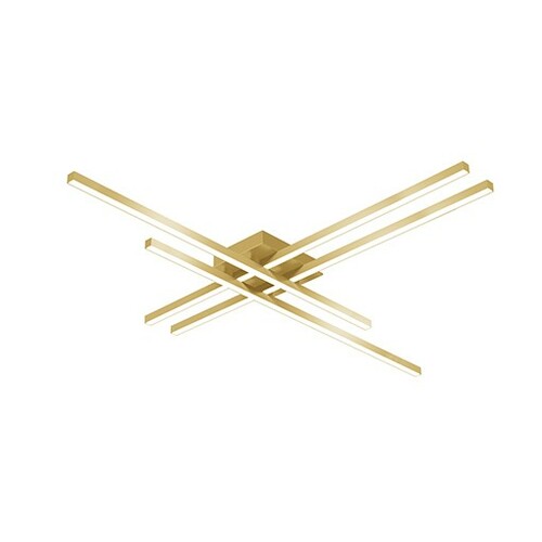 Vega Minor Brushed Gold LED Flush Mount by Kuzco Lighting