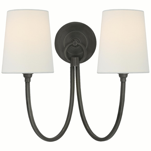 Visual Comfort Signature Collection Thomas O'brien Reed Bronze Sconce