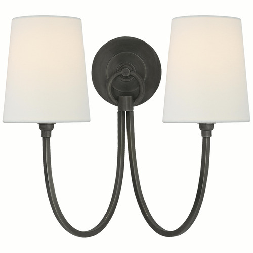 Visual Comfort Signature Collection Visual Comfort Signature Collection Thomas O'brien Reed Bronze Sconce TOB2126BZ-L