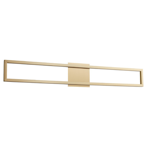 Oxygen Xanni Aged Brass LED Bathroom Light