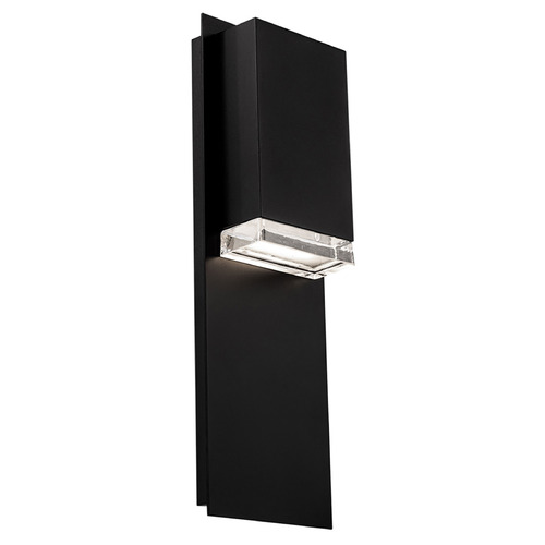 Modern Forms Draped Black LED Outdoor Wall Light