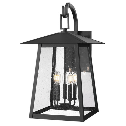 Z-Lite Rainer Black Outdoor Wall Light