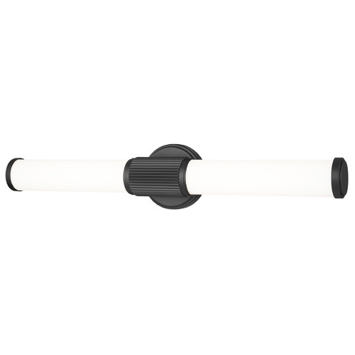 Z-Lite Z-Lite Solange Matte Black LED Vertical Bathroom Light 1021-25W-MB-LED