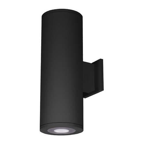 WAC Lighting 6-Inch Black LED Ultra Narrow Tube Architectural Up and Down Wall Light 2700K 360LM DS-WD06-U27B-BK