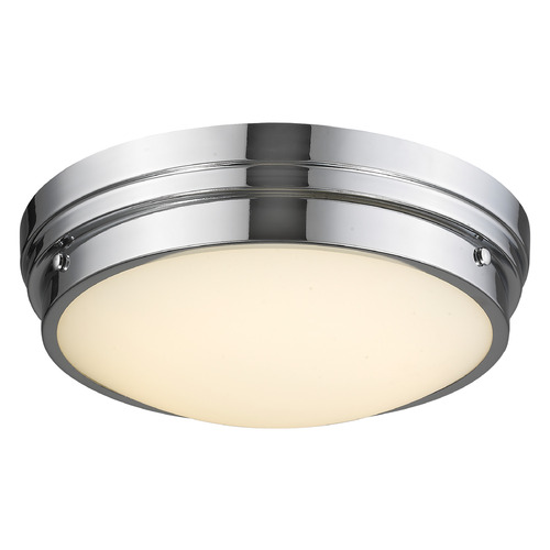 Avenue Lighting Cermack St. Collection LED Flush Mount in Chrome by Avenue Lighting HF1161-CH