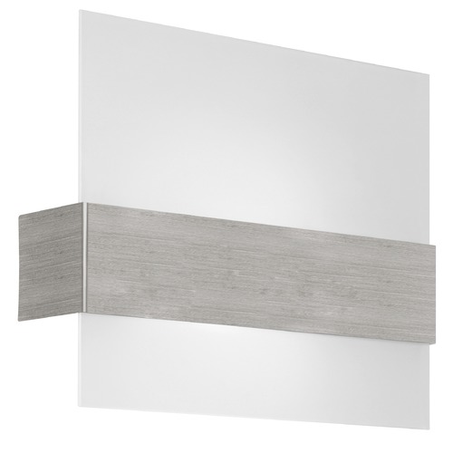 Nikita Matte Nickel Sconce by Eglo Lighting