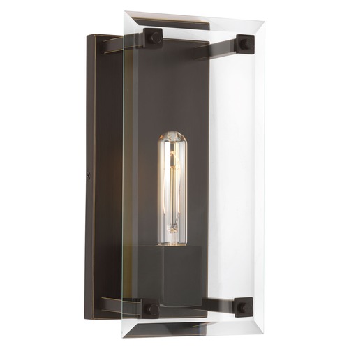Hobbs Bronze Sconce by Progress Lighting