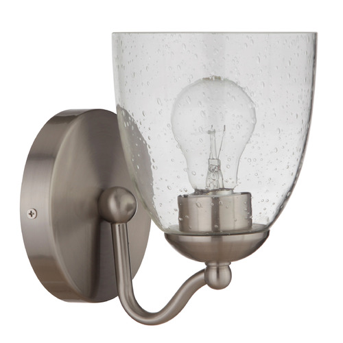 Hillridge Brushed Polished Nickel Sconce by Craftmade Lighting