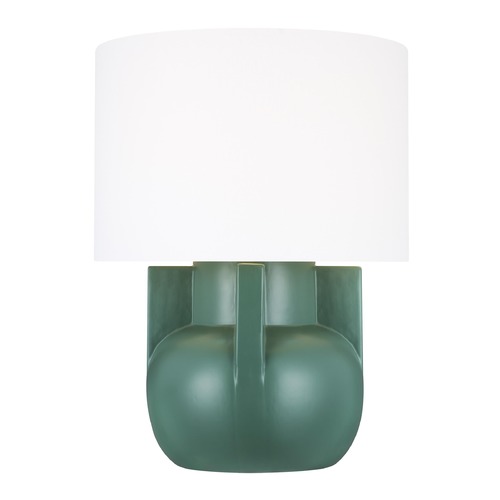 Visual Comfort Studio Collection Lauren Ralph Lauren William 24-Inch Matte Green LED Table Lamp by Visual Comfort Studio LT1071GRC1