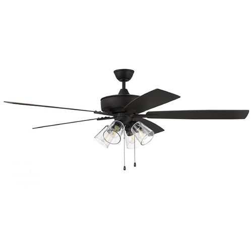 Super Pro 104 60-Inch LED Fan in Espresso by Craftmade Lighting