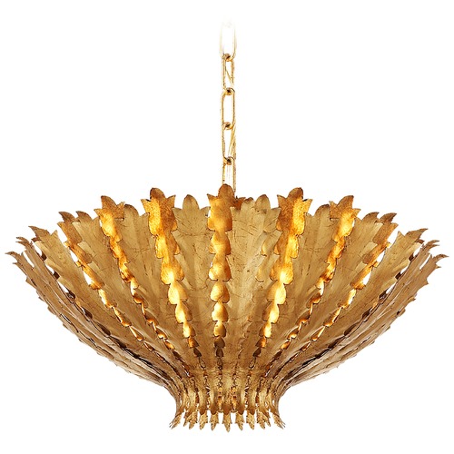 Visual Comfort Signature Collection Aerin Hampton Medium Chandelier in Gild by Visual Comfort Signature ARN5001G