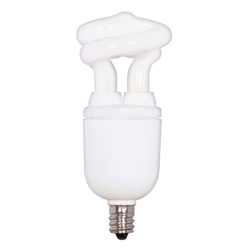 Satco Lighting 5-Watt Warm White Compact Fluorescent Light Bulb S7264