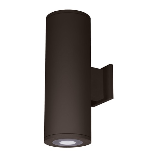 WAC Lighting 6-Inch Bronze LED Ultra Narrow Tube Architectural Up/Down Wall Light 2700K by WAC Lighting DS-WD06-U27B-BZ