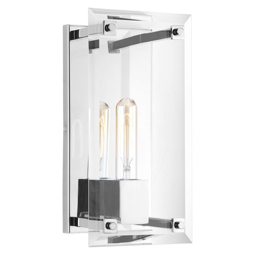 Progress Lighting Hobbs Polished Chrome Sconce by Progress Lighting P710017-015