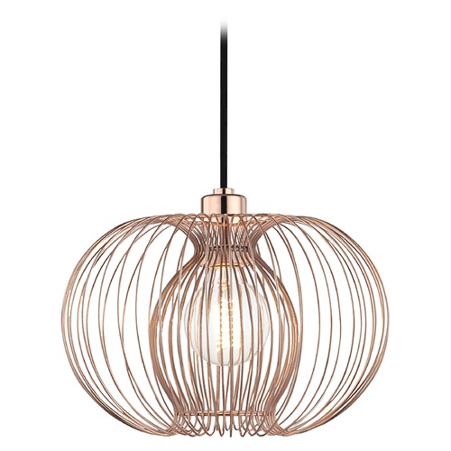 Mitzi by Hudson Valley Jasmine Pendant in Copper by Mitzi by Hudson Valley H181701S-POC