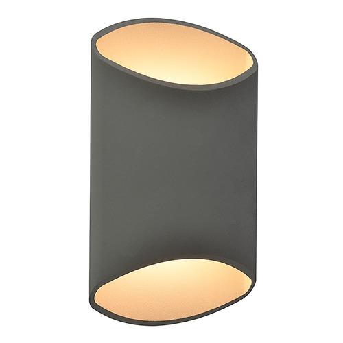Silver 12-Inch LED Outdoor Wall Light by Avenue Lighting