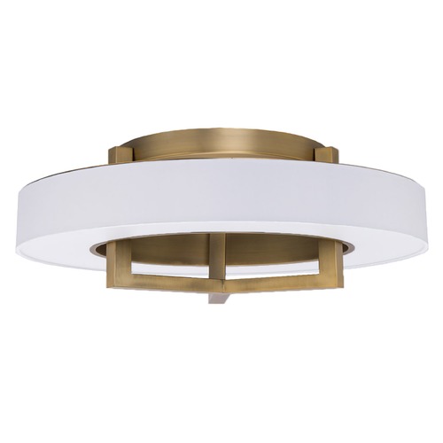 WAC Lighting Wac Lighting Madison Aged Brass LED Flushmount Light FM-96928-AB