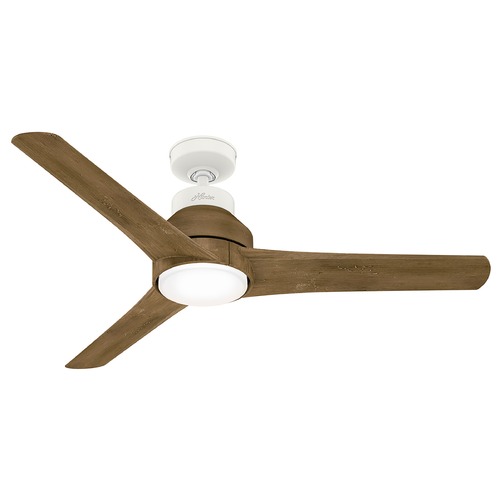 Hunter Fan Company Lakemont 52-Inch Outdoor LED Fan in Matte White by Hunter Fan Company 50009