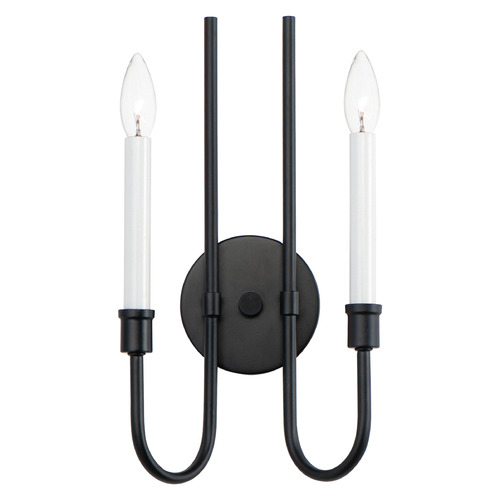 Maxim Lighting Tux Black Sconce