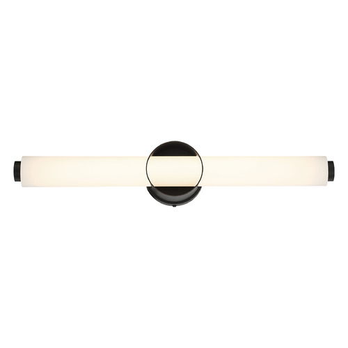Santoro 25-Inch LED Bath Bar in Black by Eurofase Lighting
