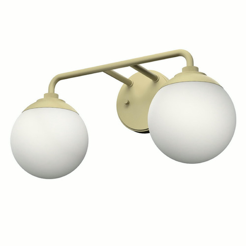 Hunter Fan Company Hepburn Modern Brass Bathroom Light