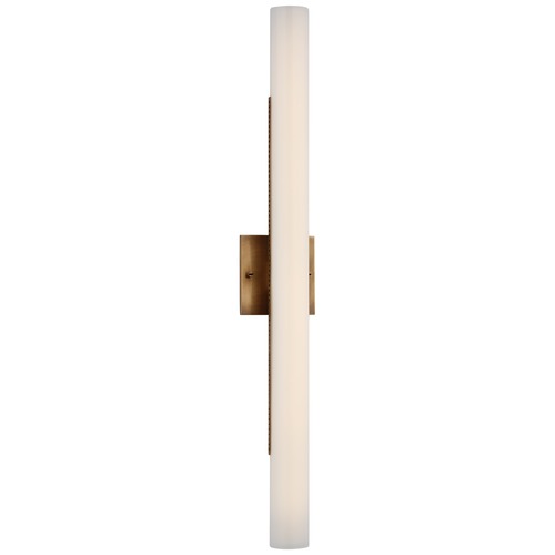 Visual Comfort Signature Collection Kelly Wearstler Precision Vanity Light in Brass by Visual Comfort Signature KW2224ABWG