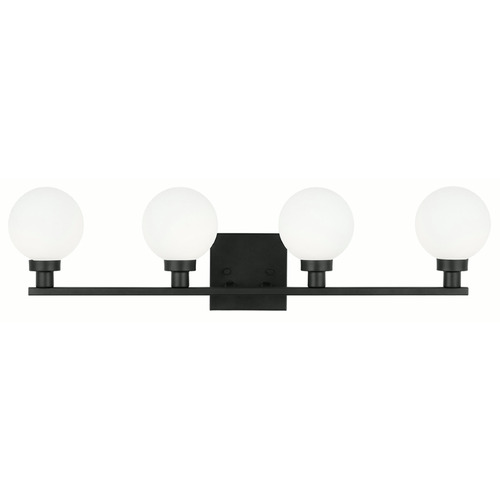 Visual Comfort Studio Collection Clybourn Midnight Black Bathroom Light