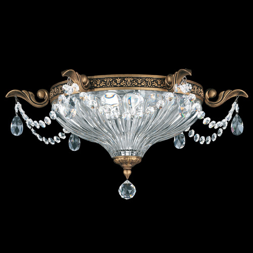 Milano Florentine Bronze Flushmount Light by Schonbek Lighting