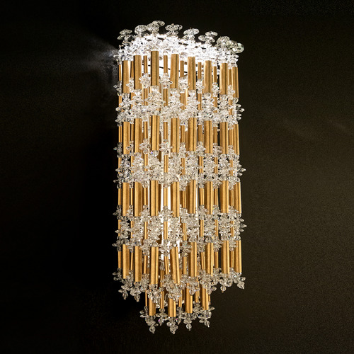 Tahitian Heirloom Gold LED Sconce by Schonbek Lighting