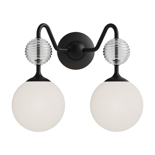 Alora Lighting Alora Lighting Celia Matte Black Bathroom Light VL415315MBOP