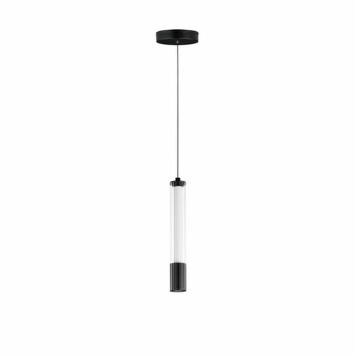 ET2 Lighting Cortex 11-Inch High LED Mini Pendant in Matte Black by ET2 Lighting E11061-144BK