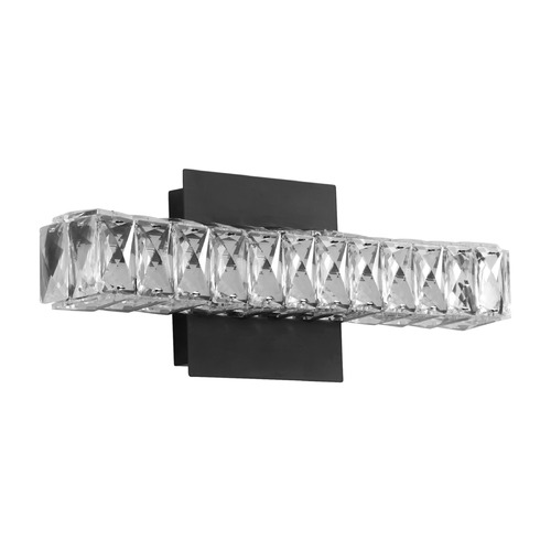 Oxygen Elan Black LED Sconce