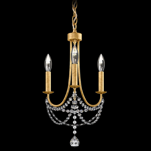 Schonbek Worldwide Lighting Verdana Heirloom Gold Chandelier
