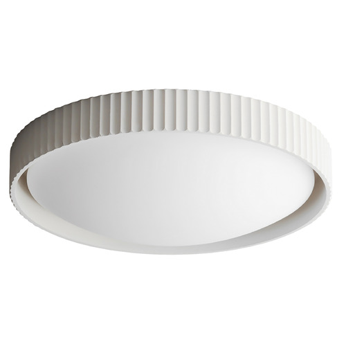 ET2 Lighting ET2 Souffle Chaulk White LED Flushmount Light E25059-CHK