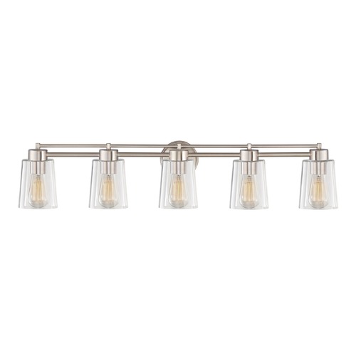 Satin Nickel Bathroom Light