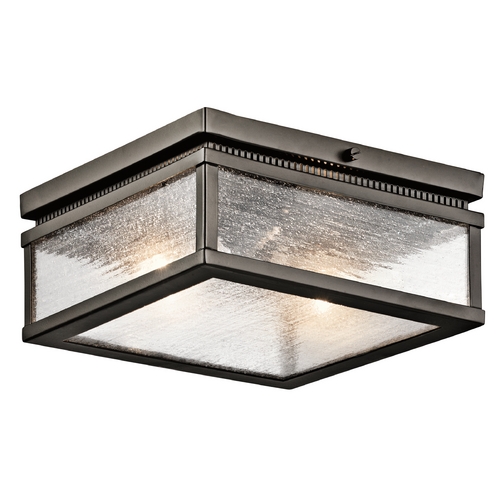 Manningham 11.75-Inch Olde Bronze Flush Mount by Kichler Lighting