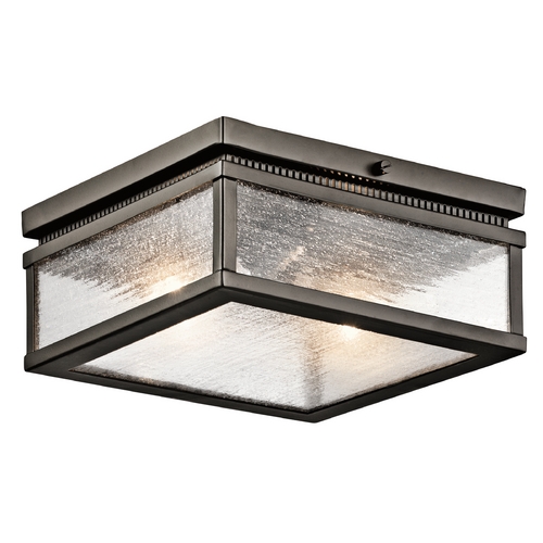 Kichler Lighting Manningham 11.75-Inch Olde Bronze Flush Mount by Kichler Lighting 49389OZ