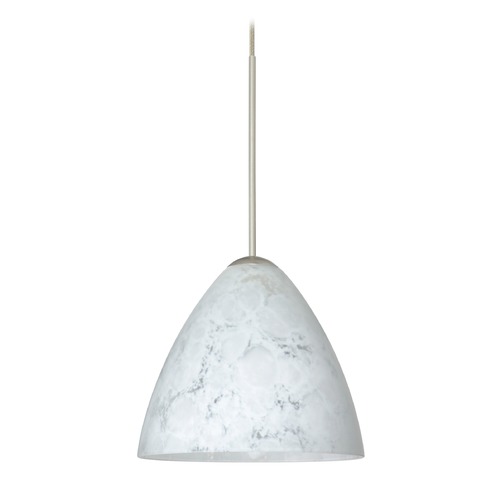 Besa Lighting Mia Satin Nickel Mini-Pendant Light