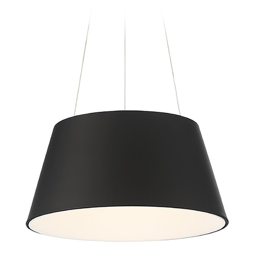 Vida Black LED Pendant by WAC Lighting