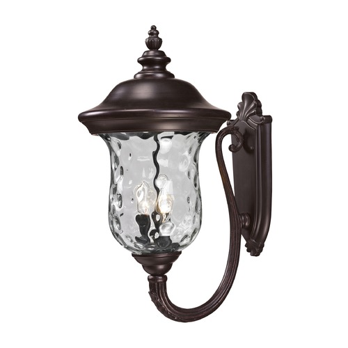 Z-Lite Armstrong Bronze Outdoor Wall Light by Z-Lite 533B-RBRZ