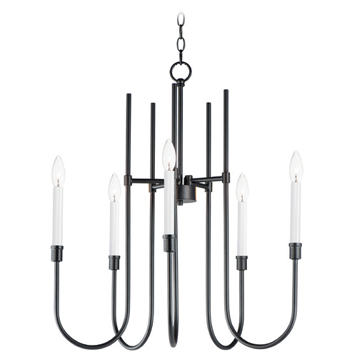 Maxim Lighting Tux Black Chandelier